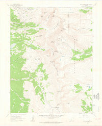 Mount Sherman Colorado Historical topographic map, 1:24000 scale, 7.5 X 7.5 Minute, Year 1961