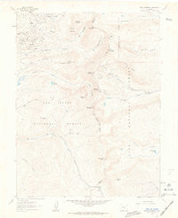 Mount Sherman Colorado Historical topographic map, 1:24000 scale, 7.5 X 7.5 Minute, Year 1961