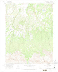 Mount Sneffels Colorado Historical topographic map, 1:24000 scale, 7.5 X 7.5 Minute, Year 1967