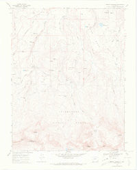 Mount Sneffels Colorado Historical topographic map, 1:24000 scale, 7.5 X 7.5 Minute, Year 1967