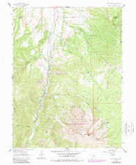 Mount Sopris Colorado Historical topographic map, 1:24000 scale, 7.5 X 7.5 Minute, Year 1961