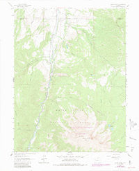 Mount Sopris Colorado Historical topographic map, 1:24000 scale, 7.5 X 7.5 Minute, Year 1961