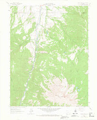 Mount Sopris Colorado Historical topographic map, 1:24000 scale, 7.5 X 7.5 Minute, Year 1961