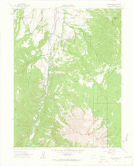 Mount Sopris Colorado Historical topographic map, 1:24000 scale, 7.5 X 7.5 Minute, Year 1961