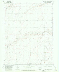 Mount Sunflower NW Colorado Historical topographic map, 1:24000 scale, 7.5 X 7.5 Minute, Year 1969