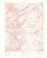 Mount Tyndall Colorado Historical topographic map, 1:24000 scale, 7.5 X 7.5 Minute, Year 1954