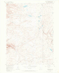 Mount Werner Colorado Historical topographic map, 1:24000 scale, 7.5 X 7.5 Minute, Year 1956