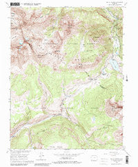 Mount Wilson Colorado Historical topographic map, 1:24000 scale, 7.5 X 7.5 Minute, Year 1953