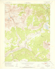 Mount Wilson Colorado Historical topographic map, 1:24000 scale, 7.5 X 7.5 Minute, Year 1953