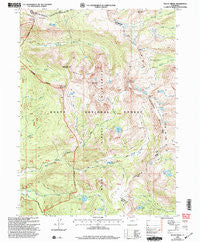 Mount Zirkel Colorado Historical topographic map, 1:24000 scale, 7.5 X 7.5 Minute, Year 2000