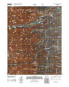 Mount Antero Colorado Historical topographic map, 1:24000 scale, 7.5 X 7.5 Minute, Year 2011