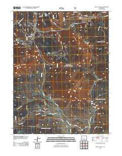 Mount Axtell Colorado Historical topographic map, 1:24000 scale, 7.5 X 7.5 Minute, Year 2011
