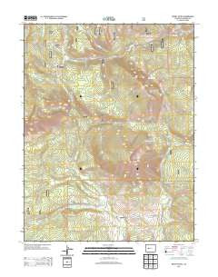 Mount Axtell Colorado Historical topographic map, 1:24000 scale, 7.5 X 7.5 Minute, Year 2013