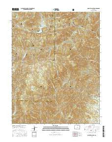 Mount Big Chief Colorado Current topographic map, 1:24000 scale, 7.5 X 7.5 Minute, Year 2016