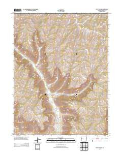 Mount Blaine Colorado Historical topographic map, 1:24000 scale, 7.5 X 7.5 Minute, Year 2013