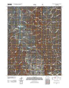 Mount Deception Colorado Historical topographic map, 1:24000 scale, 7.5 X 7.5 Minute, Year 2011