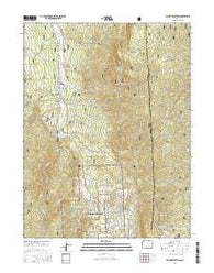 Mount Deception Colorado Current topographic map, 1:24000 scale, 7.5 X 7.5 Minute, Year 2016