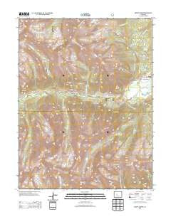 Mount Elbert Colorado Historical topographic map, 1:24000 scale, 7.5 X 7.5 Minute, Year 2013