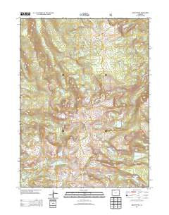 Mount Ethel Colorado Historical topographic map, 1:24000 scale, 7.5 X 7.5 Minute, Year 2013