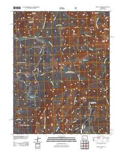 Mount Guero Colorado Historical topographic map, 1:24000 scale, 7.5 X 7.5 Minute, Year 2011