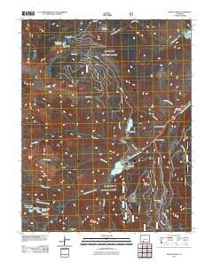 Mount Hope Colorado Historical topographic map, 1:24000 scale, 7.5 X 7.5 Minute, Year 2011