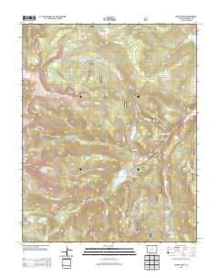 Mount Hope Colorado Historical topographic map, 1:24000 scale, 7.5 X 7.5 Minute, Year 2013