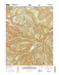 Mount Hope Colorado Current topographic map, 1:24000 scale, 7.5 X 7.5 Minute, Year 2016