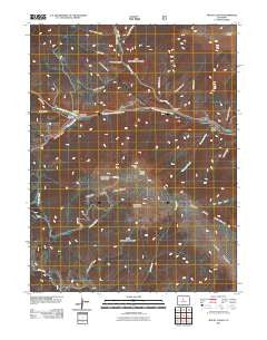 Mount Logan Colorado Historical topographic map, 1:24000 scale, 7.5 X 7.5 Minute, Year 2011