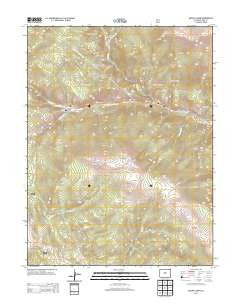 Mount Logan Colorado Historical topographic map, 1:24000 scale, 7.5 X 7.5 Minute, Year 2013