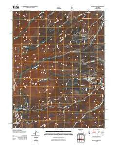 Mount Ouray Colorado Historical topographic map, 1:24000 scale, 7.5 X 7.5 Minute, Year 2011
