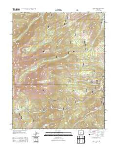 Mount Ouray Colorado Historical topographic map, 1:24000 scale, 7.5 X 7.5 Minute, Year 2013