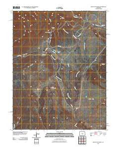 Mount Pittsburg Colorado Historical topographic map, 1:24000 scale, 7.5 X 7.5 Minute, Year 2010
