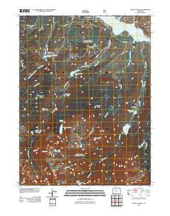 Mount Powell Colorado Historical topographic map, 1:24000 scale, 7.5 X 7.5 Minute, Year 2011