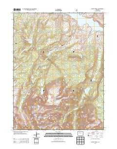 Mount Powell Colorado Historical topographic map, 1:24000 scale, 7.5 X 7.5 Minute, Year 2013