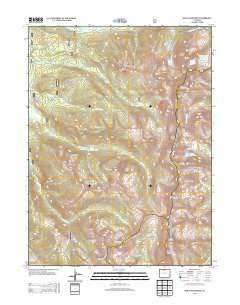 Mount Richthofen Colorado Historical topographic map, 1:24000 scale, 7.5 X 7.5 Minute, Year 2013