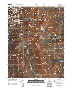 Mount Sherman Colorado Historical topographic map, 1:24000 scale, 7.5 X 7.5 Minute, Year 2011