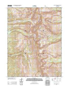 Mount Sherman Colorado Historical topographic map, 1:24000 scale, 7.5 X 7.5 Minute, Year 2013