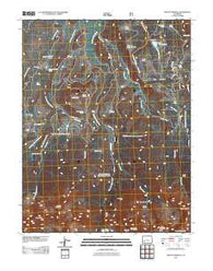 Mount Sneffels Colorado Historical topographic map, 1:24000 scale, 7.5 X 7.5 Minute, Year 2011
