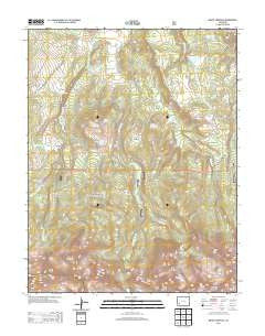 Mount Sneffels Colorado Historical topographic map, 1:24000 scale, 7.5 X 7.5 Minute, Year 2013