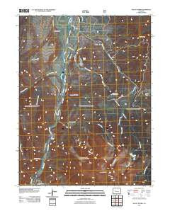 Mount Sopris Colorado Historical topographic map, 1:24000 scale, 7.5 X 7.5 Minute, Year 2011