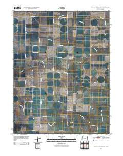 Mount Sunflower NE Colorado Historical topographic map, 1:24000 scale, 7.5 X 7.5 Minute, Year 2010