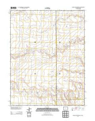 Mount Sunflower NE Colorado Historical topographic map, 1:24000 scale, 7.5 X 7.5 Minute, Year 2013