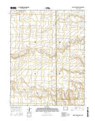 Mount Sunflower NE Colorado Current topographic map, 1:24000 scale, 7.5 X 7.5 Minute, Year 2016