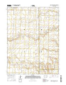 Mount Sunflower NE Colorado Current topographic map, 1:24000 scale, 7.5 X 7.5 Minute, Year 2016