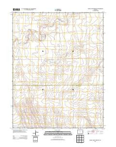 Mount Sunflower SW Colorado Historical topographic map, 1:24000 scale, 7.5 X 7.5 Minute, Year 2013