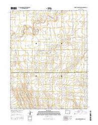 Mount Sunflower SW Colorado Current topographic map, 1:24000 scale, 7.5 X 7.5 Minute, Year 2016