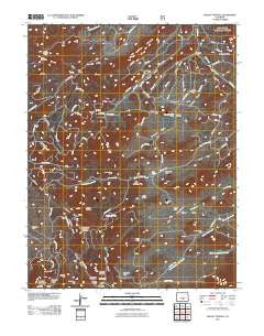 Mount Tyndall Colorado Historical topographic map, 1:24000 scale, 7.5 X 7.5 Minute, Year 2011