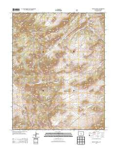 Mount Tyndall Colorado Historical topographic map, 1:24000 scale, 7.5 X 7.5 Minute, Year 2013