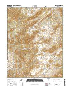 Mount Tyndall Colorado Current topographic map, 1:24000 scale, 7.5 X 7.5 Minute, Year 2016