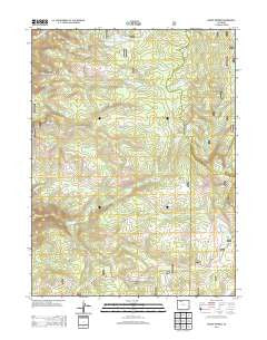 Mount Werner Colorado Historical topographic map, 1:24000 scale, 7.5 X 7.5 Minute, Year 2013